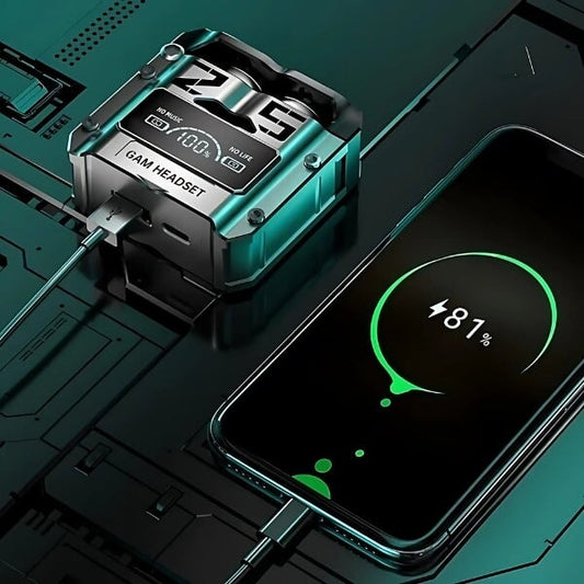 M25 Gaming Earbuds | Wireless Bluetooth 5.3 Airpods AM Style Hub 