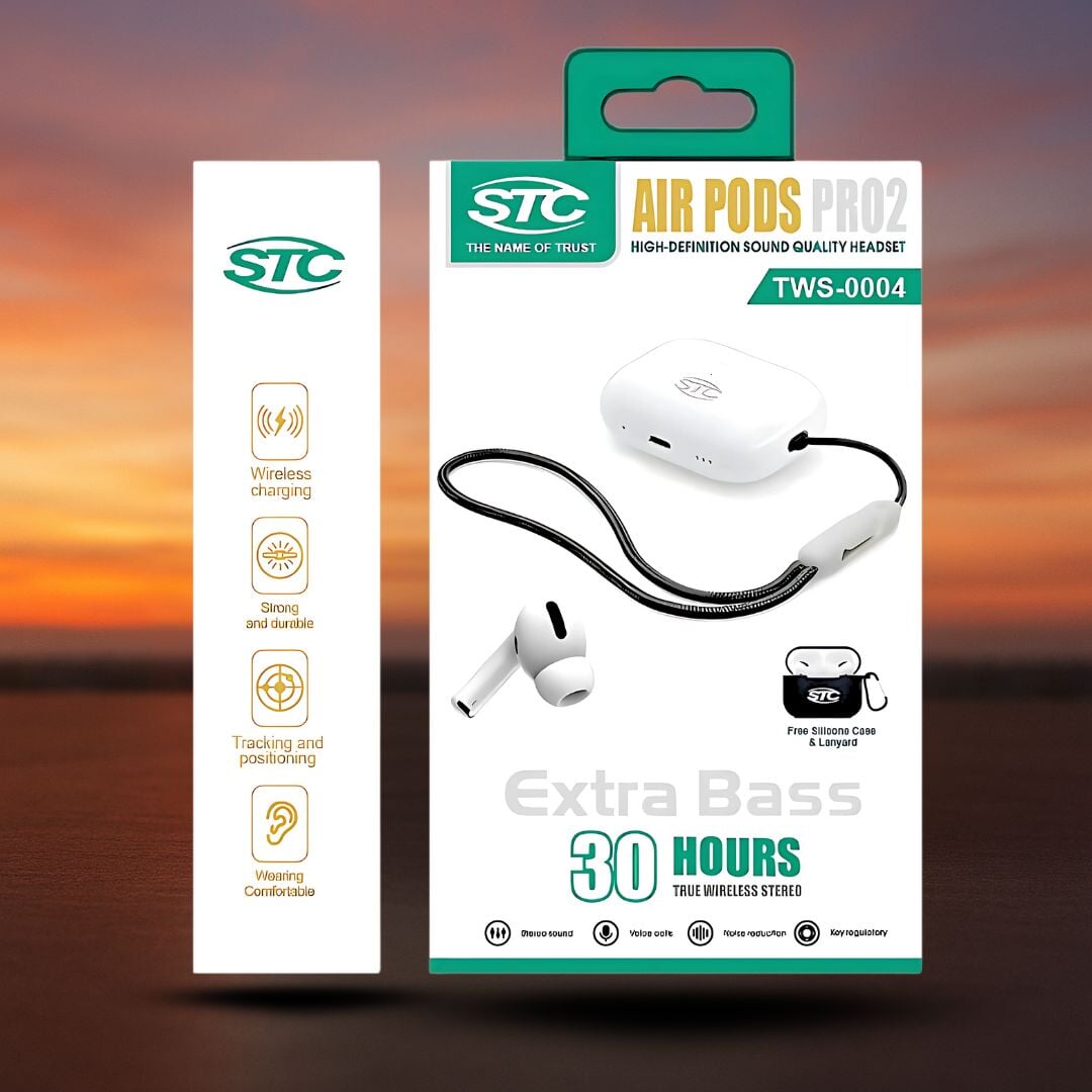Airpods Pro 2 | Extra Bass | 30 Hours Battery Timing Airpods AM Style Hub 